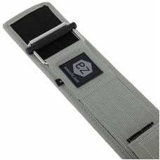 Пояс атлетичний посилений регульований Ezous Quick Locking Weightliting Belt розмір L, сірий, код: O-02_L