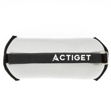Обважнювачі-манжети для ніг та рук Actiget 2 x 1 кг Grey/Black, код: ACT0128