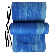 Килимок для йоги та фітнесу EasyFit s-EVA Mat 1830х610х8 мм, синій, код: EF-1911-Bl-EF