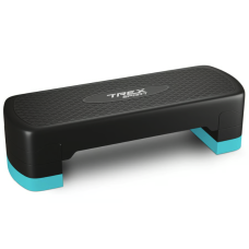 Степ платформа Trex Sport TX-030AS 3 рівнева чорно-блакитна, код: 5902308235359