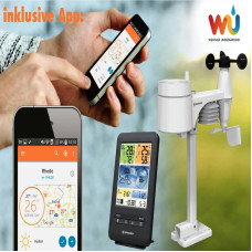 Метеостанція Bresser Weather Center 5-in-1 V WIFI Professional colour (7002585), код: 930104-SVA