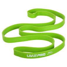 Гума петля для підтягування та тренувань стрічка силова LiveUp Super Band Small 11-29кг, зелений, код: LP8410-S