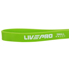 Гума петля для підтягування та тренувань стрічка силова LiveUp Super Band Small 11-29кг, зелений, код: LP8410-S