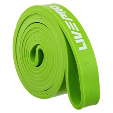 Гума петля для підтягування та тренувань стрічка силова LiveUp Super Band Small 11-29кг, зелений, код: LP8410-S