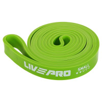 Гума петля для підтягування та тренувань стрічка силова LiveUp Super Band Small 11-29кг, зелений, код: LP8410-S