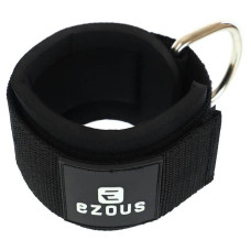 Лямка для ніг Ezous Training Ankle Straps 2.0 260x70 мм, 2шт, чорний-фіолетовий, код: H-02