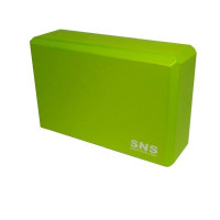 Блок для йоги SNS YJ-K-Green зелений, код: 12370-SNS