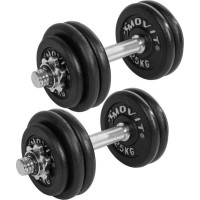 Гантелі чавунні Movit M73958 2x15 кг, код: M-10162806-IN