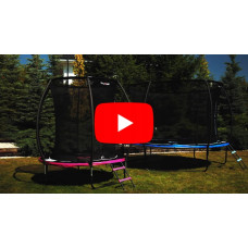 Батут із внутрішньою сіткою Thunder Inside Ultra 16FT 490 см Black/Pink, код: INSIDE-ULTRA-16FT-PINK