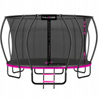 Батут із внутрішньою сіткою Thunder Inside Ultra 16FT 490 см Black/Pink, код: INSIDE-ULTRA-16FT-PINK