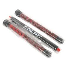 Бодібар 3-х секційний Bar Zelart 7кг, чорний-червоний, код: FI-9994-7-S52