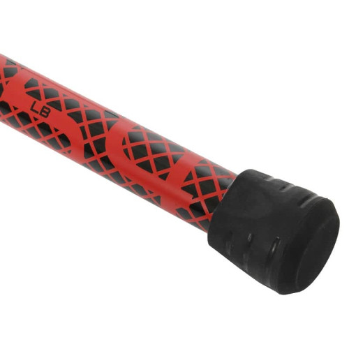 Бодібар 3-х секційний Bar Zelart 7кг, чорний-червоний, код: FI-9994-7-S52
