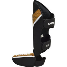 Захист гомілки та стопи RDX Shin Instep Aura Plus T-17 Black Golden L, код: SGR-T17BGL-L+
