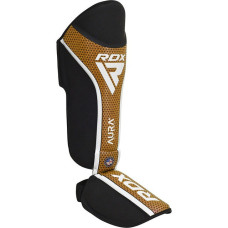 Захист гомілки та стопи RDX Shin Instep Aura Plus T-17 Black Golden L, код: SGR-T17BGL-L+
