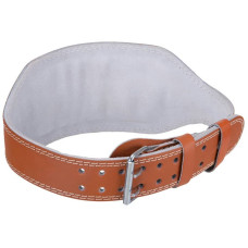 Пояс атлетичний шкіряний Zelart ширина 15см XXL коричневий, код: SB-165056_XXL-S52