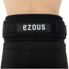 Пояс атлетичний посилений регульований Ezous Training Belt розмір M, чорний, код: O-04_M