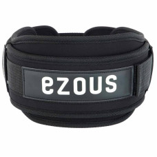 Пояс атлетичний посилений регульований Ezous Training Belt розмір M, чорний, код: O-04_M