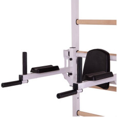 Шведська стінка-стійка пересувна BioGym Універсал Wood PRO білий, код: L-2410-S52