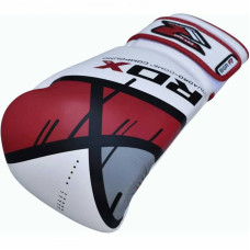 Рукавиці для боксу RDX Rex Leather Red 12 унцій, код: RX-10128_12