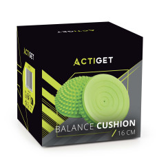Півсфера масажна балансувальна Actiget Balance Pad 16 см 2 шт масажер для ніг, стоп Yellow, код: ACT0118
