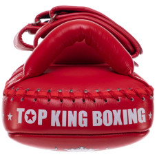 Пади для тайського боксу Тай-педи Top King Super S червоний, 2шт, код: TKKPS-SV-S_R-S52