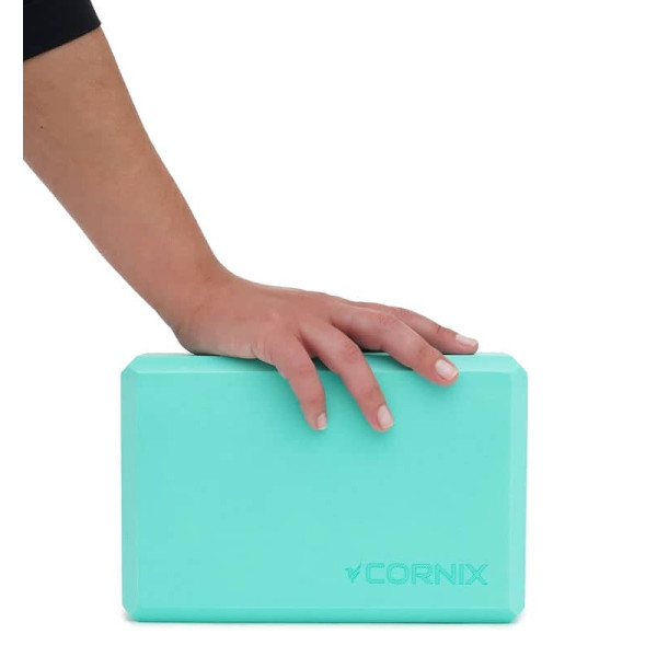 Блок для йоги Cornix EVA 228x152x76 мм, м”ятний, код: XR-0100