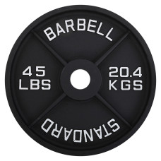 Диски сталеві пофарбовані Standart 50мм, 20,4кг, сірий, код: SC-80103-45LB