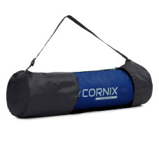 Килимок для йоги та фітнесу Cornix NBR 1830x610x10 мм, синій, код: XR-0009