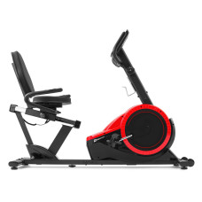 Горизонтальний велотренажер Hop-Sport HS-060L Pulse червоний, код: 5902308220041