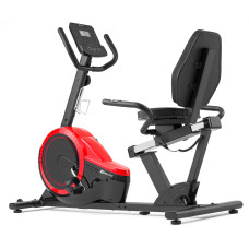Горизонтальний велотренажер Hop-Sport HS-060L Pulse червоний, код: 5902308220041