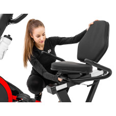 Горизонтальний велотренажер Hop-Sport HS-060L Pulse червоний, код: 5902308220041