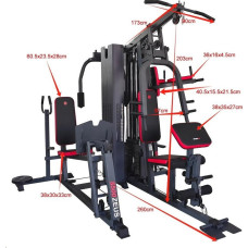 Силова станція багатофункціональна Energo Fit Zeus С5500, код: M-14095450-IN