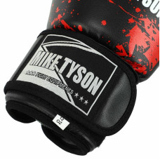 Боксерські рукавички Mike Tyson PVC 10 унції, чорний, код: VL-8448_10BK