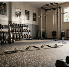Гриф олімпійський York Fitness W-подібний 135см (50мм) з гумовими рукоятками,код: 00014961320305
