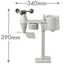 Метеостанція Bresser Weather Center 5-in-1 256 colour Professional Black (7002520CM3000), код: 925525-SVA