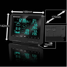 Метеостанція Bresser Weather Center 5-in-1 256 colour Professional Black (7002520CM3000), код: 925525-SVA