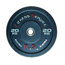 Бамперний диск для кросфіту Fitness Service RCP23-20 кг, код: 10081-AX