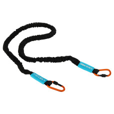 Еспандер трубчастий із карабіном у захисному рукаві LiveUp Resistance Tube X-Large навантаження дуже високе, код: LP8401-XL
