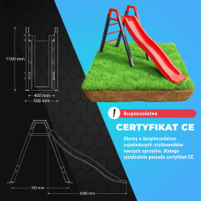 Садова гірка модульна металева дитяча K-Sport KSOZ013S, код: KS-400-IN