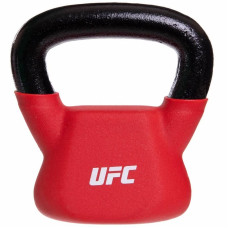 Гиря сталева з вініловим покриттям UFC 8кг, червоний, код: UHA-69694-S52
