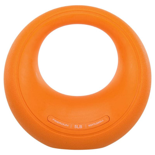 Гиря цільна з TPR покриттям Star Moon 5LB, 2,3 кг, помаранчевий, код: SC-80145-5LB_OR