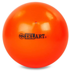 М"яч для художньої гімнастики Zelart 20 см, чорний, код: RG-4497_BK