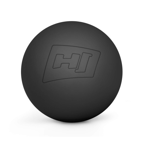 Силіконовий масажний м'яч 63 мм Hop-Sport HS-S063MB чорний, код: 5902308217089