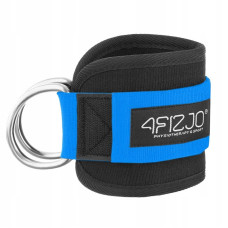 Манжети для тяги 4FIZJO Ankle Strap 2 шт Black/Blue, код: P-5907739314833