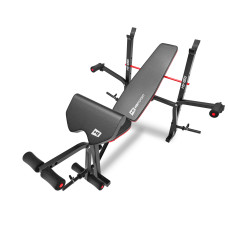 Набір Hop-Sport Premium 39кг з лавою HS-1055 Pro та штангою, код: 00-G00000218