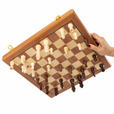 Шахи настільна гра дерев'яні PlayGame 38x38х5 см, код: HB4020