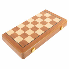 Шахи настільна гра дерев'яні PlayGame 38x38х5 см, код: HB4020