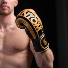 Боксерські рукавиці Phantom Apex Elastic Gold 14 унцій, код: PHBG2215-14