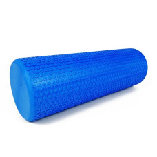 Масажний ролик EasyFit Foam Roller 60 см синій, код: EF-2032-Bl
