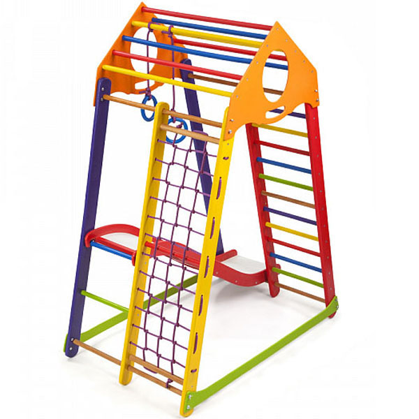Ігровий дитячий куточок PLAYBABY BambinoWood Color Plus 1, код: SB-IG39